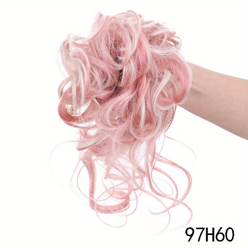 Easy-Attach Curly Bun Scrunchie