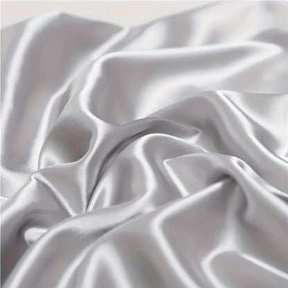 Luxurious Silky Soft Pillowcase - Breathable, Skin-Friendly Cooling Feel, Solid Color With Envelope Closure - Machine Washable
