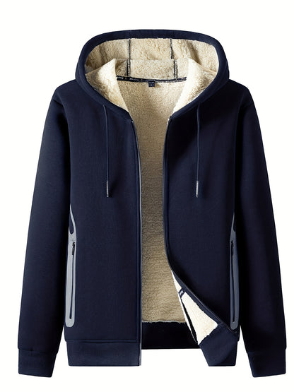 Men's Fleece Hooded Jacket