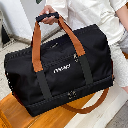 Extra Large Capacity Travel Backpack-Lightweight, Spacious Tote Bag with Multiple Comfort for Organized Travel, Outdoor Yoga and Gym Training-Ideal for Weekend Vacations & Fitness Enthusiasts & Leisure Items &Christmas gift