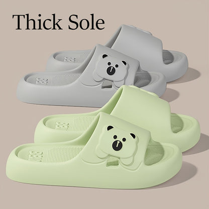 Women's Soft Sole Cartoon Home Shoes, Lightweight Comfortable Non-Slip Durable Cute Indoor Slippers for Shower and Walking