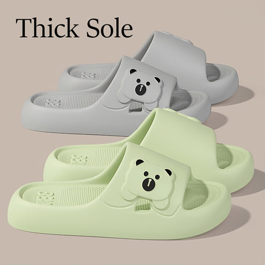 Women's Soft Sole Cartoon Home Shoes, Lightweight Comfortable Non-Slip Durable Cute Indoor Slippers for Shower and Walking