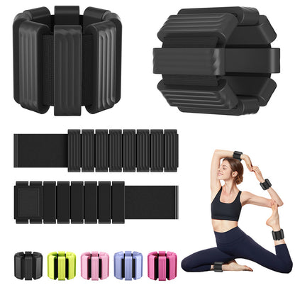 Weighted Wristbands: Silicone, for Weight Training/Yoga/Dance/Fitness (Also for Ankles)