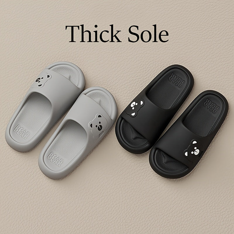 Women's Soft Sole Cartoon Home Shoes, Lightweight Comfortable Non-Slip Durable Cute Indoor Slippers for Shower and Walking