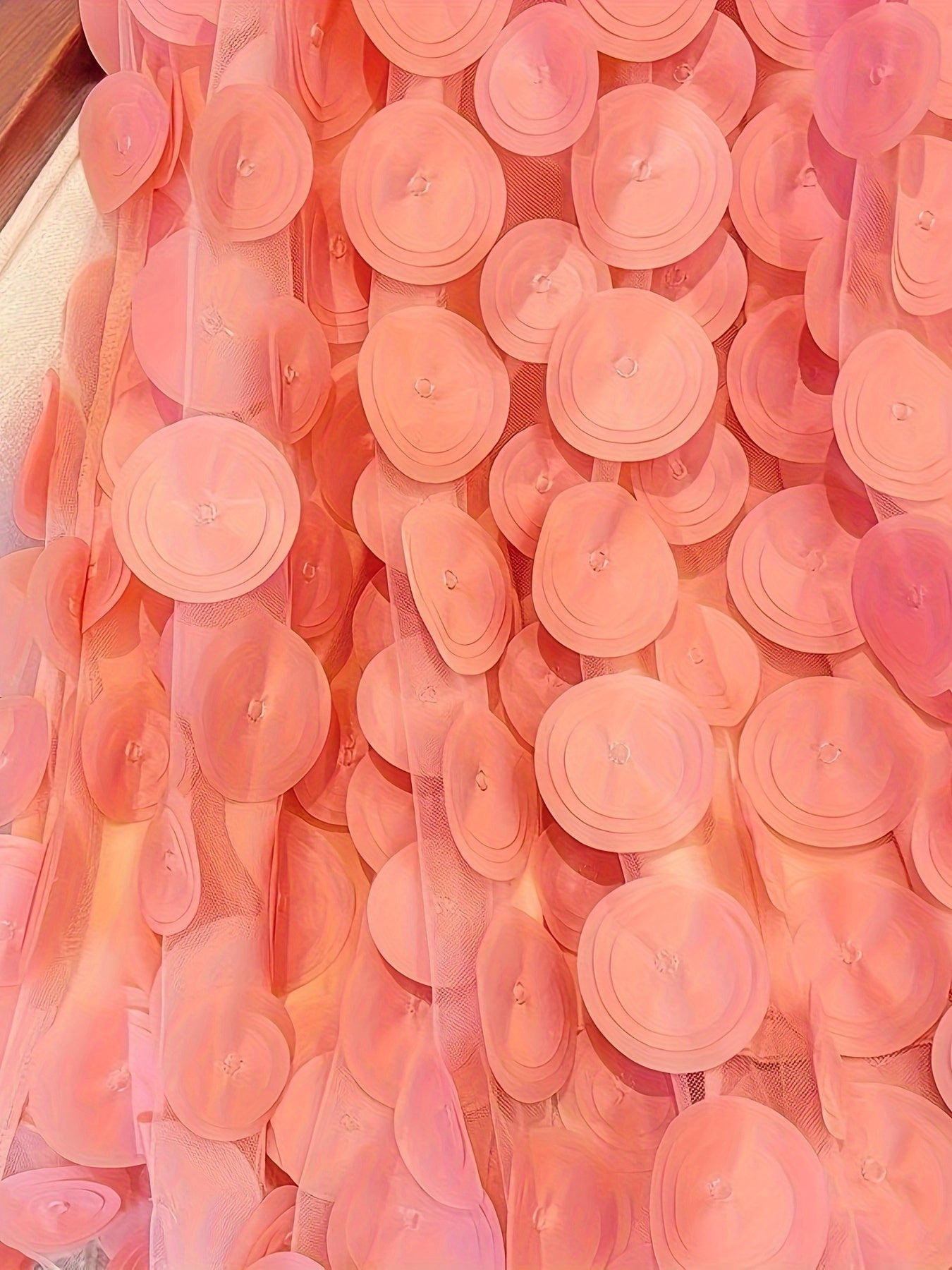 Applique High Waist Skirts, Elegant Maxi Skirts For Spring & Summer, Women's Clothing