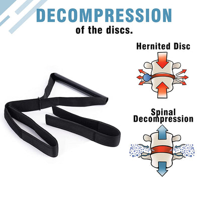 Y-shaped strap spinal massage decompression traction belt hanging neck stretching suspension type neck protection belt chin pad