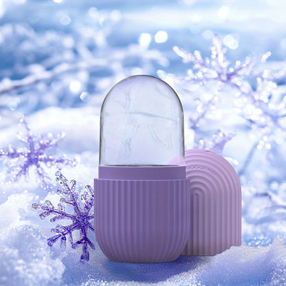 [Fragrance-Free Ice Roller] Fragrance-Free Ice Roller for Face - 1pc, Battery-Free Skincare Tool for Glowing Skin, Ideal for Daily Facial Care & Massage