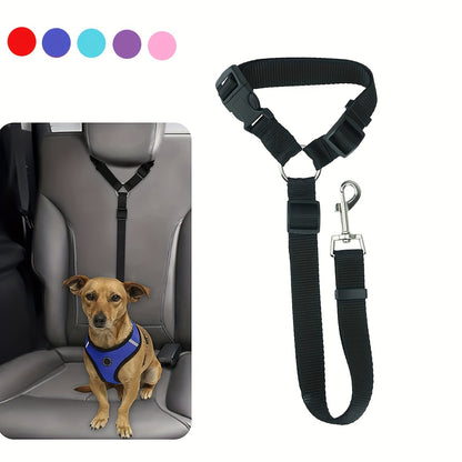 Secure Pet Car Tether Safety Leash - 1pc Dog Seat Belt Vehicle - Dog Seatbelt Bu