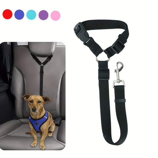 Secure Pet Car Tether Safety Leash - 1pc Dog Seat Belt Vehicle - Dog Seatbelt Bu