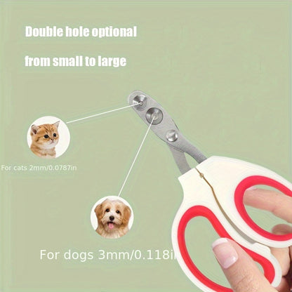 Cat Nail Clippers, Pet Nail Clippers Suitable For Small Cats And Dogs, Stainless Steel Dog Claw Clippers
