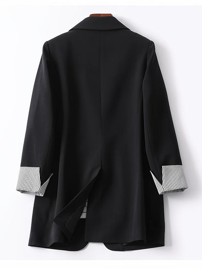 Internet Celebrity Women's Loose-Fit Casual Jacket for Spring and Autumn, Small Suit Top