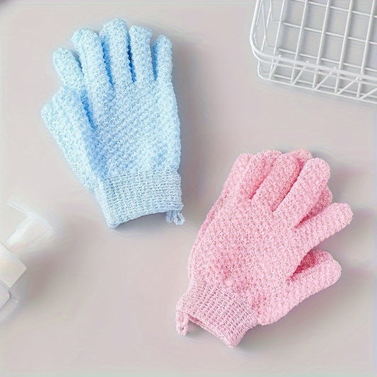 Exfoliating Shower Gloves for Deep Cleansing & Massage - Body Scrubber, Removes Dead Skin & Dryness