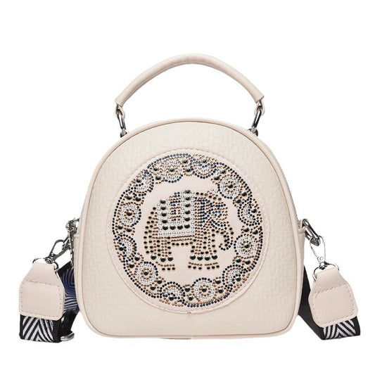 Handheld single shoulder crossbody bag