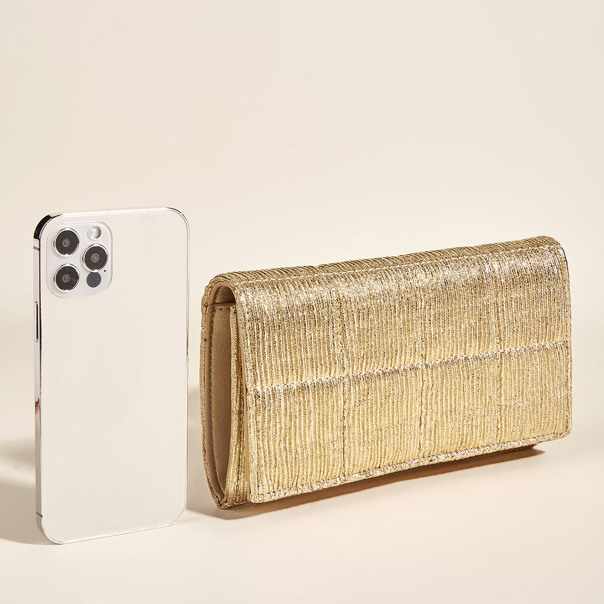 Fashion Evening Bag Ladies Clutch Bag Gold Flash Niche Senior Evening Bag