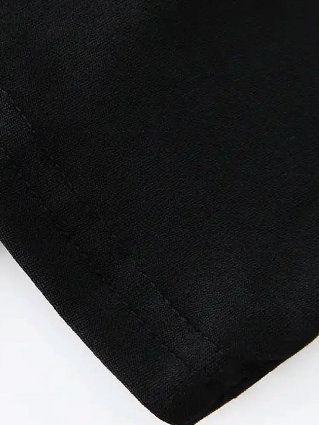 Women'S K-WAY Graphic Print Short Sleeve Crop Top & High-Waisted Leggings Set - Black with White Lettering, Stretchy Polyester Blend, Casual Streetwear Style, Spring/Summer Collection, High Waisted