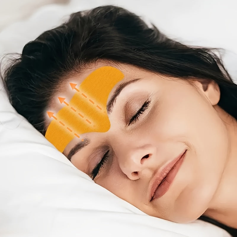 10pcs Forehead Wrinkle Patches, Skin Tightening Care Solution, Hydrolyzed Collagen And Centella Infused, Smooth, Youthful Skin Look, Safe For Sensitive Skin Without Irritations