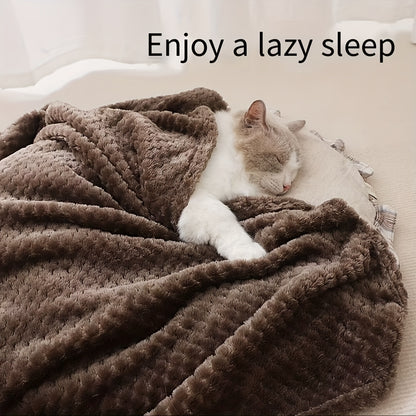 Cozy Ultra-Soft Pet Blanket - Premium Sleeping Pad for Kittens & Puppies - Small, Machine-Washable, Snug Bed for Cats & Dogs