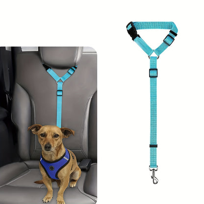 Secure Pet Car Tether Safety Leash - 1pc Dog Seat Belt Vehicle - Dog Seatbelt Bu