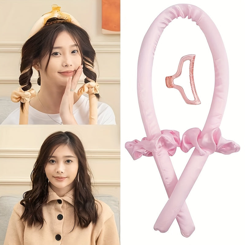 [12pcs Hair Styling Tools Set] 12pcs Hair Styling Tools Set for Sleeping, Hair Roller and Face Massager, 1pc Satin Pillowcase for Hair and Skin Queen Set, Satin Heatless Curling Set, Overnight Hair Curlers,1pc Soft Eye Mask f