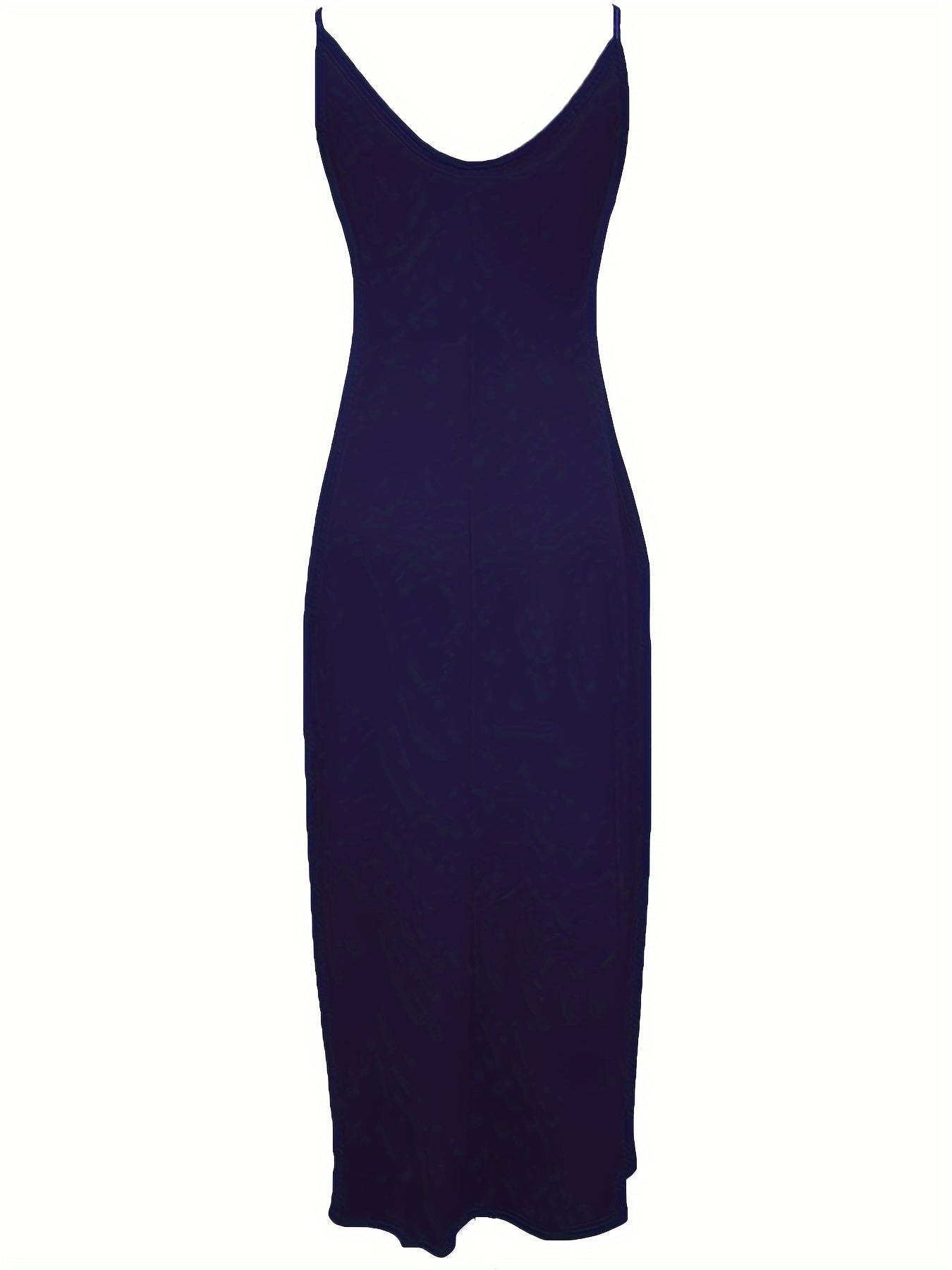 Faith Print Backless Dress, Casual Spaghetti Strap V Neck Loose Dress, Women's Clothing