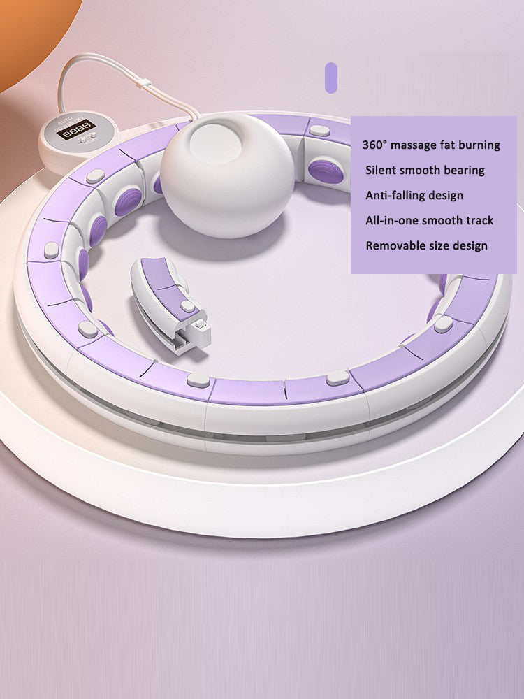 Intelligent Hula Hoop Female Slimming Belly Artifact Waist and Waist Excess Fat Sports Equipment Weight Loss and Fat Burning Special