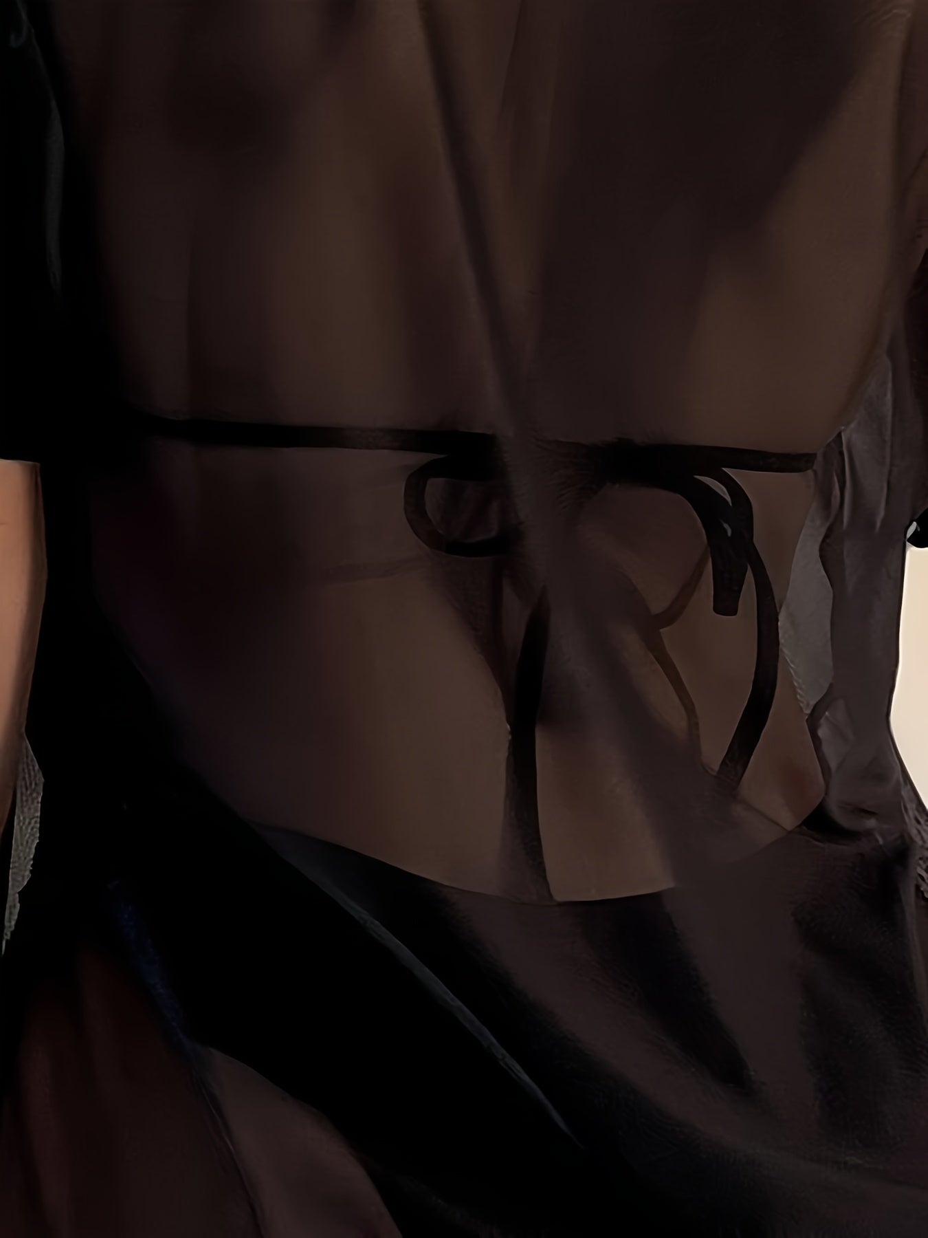 3 Piece Set Coconut Trees & Sunset Print Bikini - High Stretch, Crew Neck, Triangle Halter Neck, High Cut, Short Sleeves Cover Up Shirt - Polyester, Customized, Random Print, Knit Fabric Womens Swimwear & Clothing