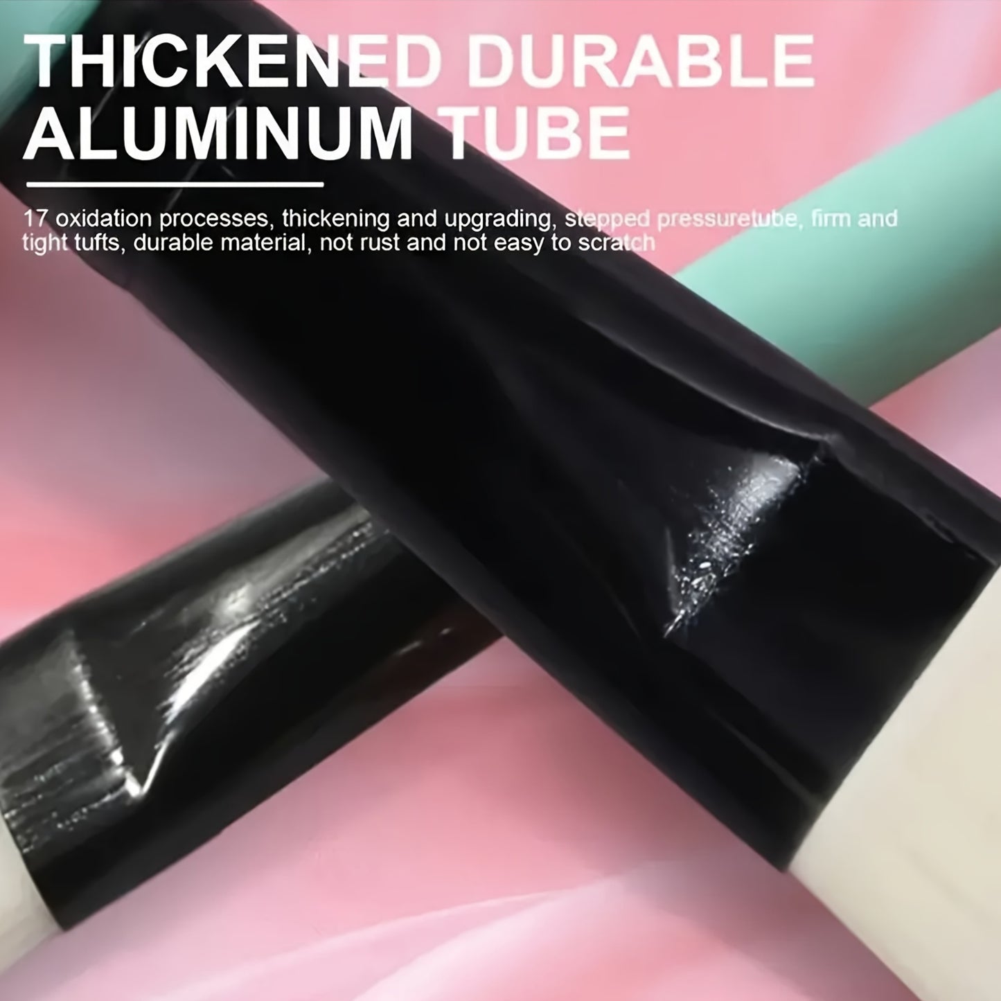 20-Piece Hypoallergenic Makeup Brush Set with Nylon Bristles - Luxe Palm Brushes for Foundation, Blush, Eye Shadow, Eyebrow, & Lip, All Skin Types, ABS Rod - Professional & Beginner Kit, Travel-Friendly