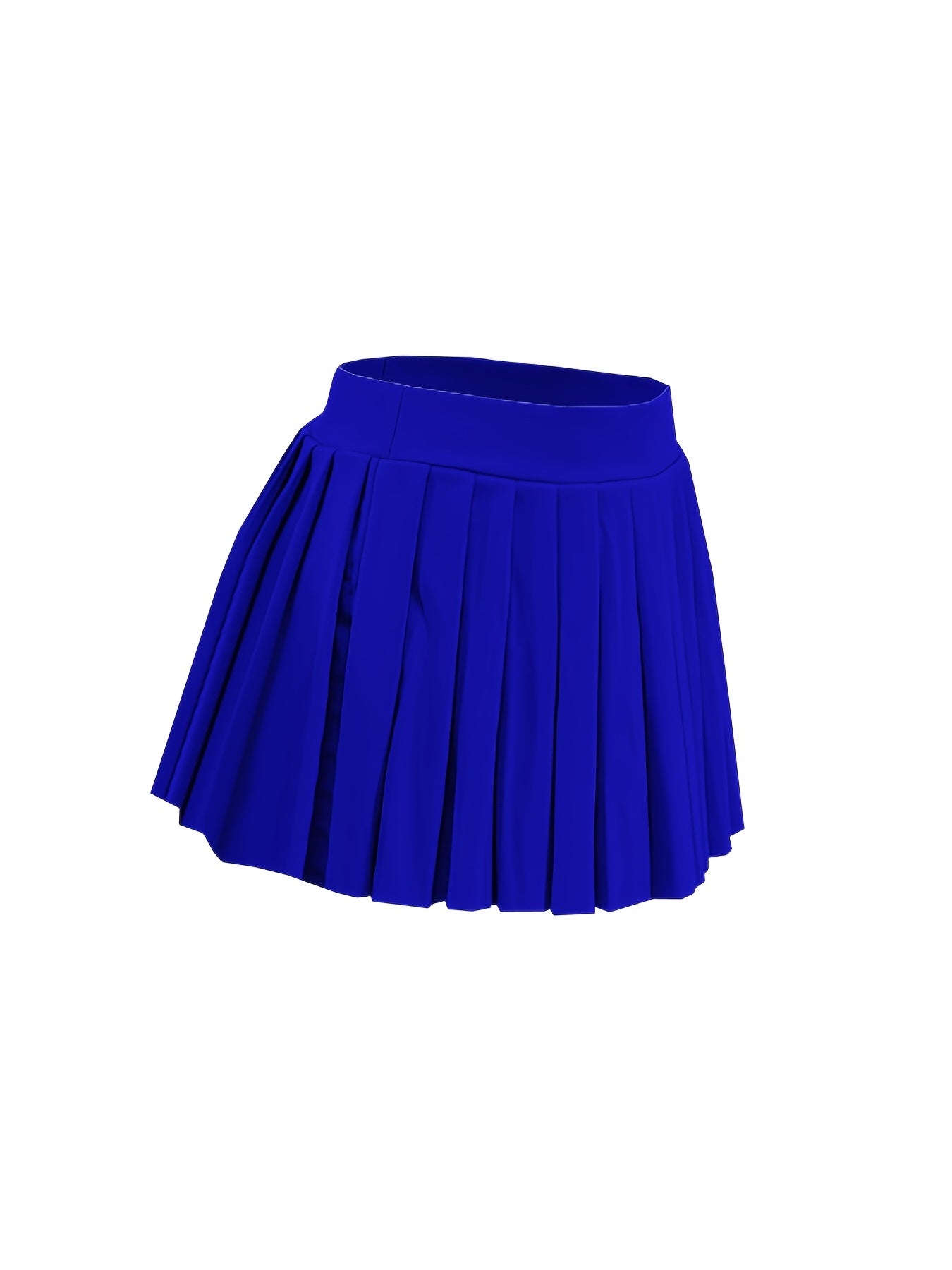[Bright Pink Skirt] Sexy Summer Bright Pink High-Waisted Pleated Mini Skirt | Stretchy & Machine Washable | Perfect for Casual or Party Outfits for Women