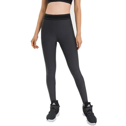 High waisted Hip lifting Sports Pants Women Elastic Fitness Leggings Gym Compression Leggings Quick drying