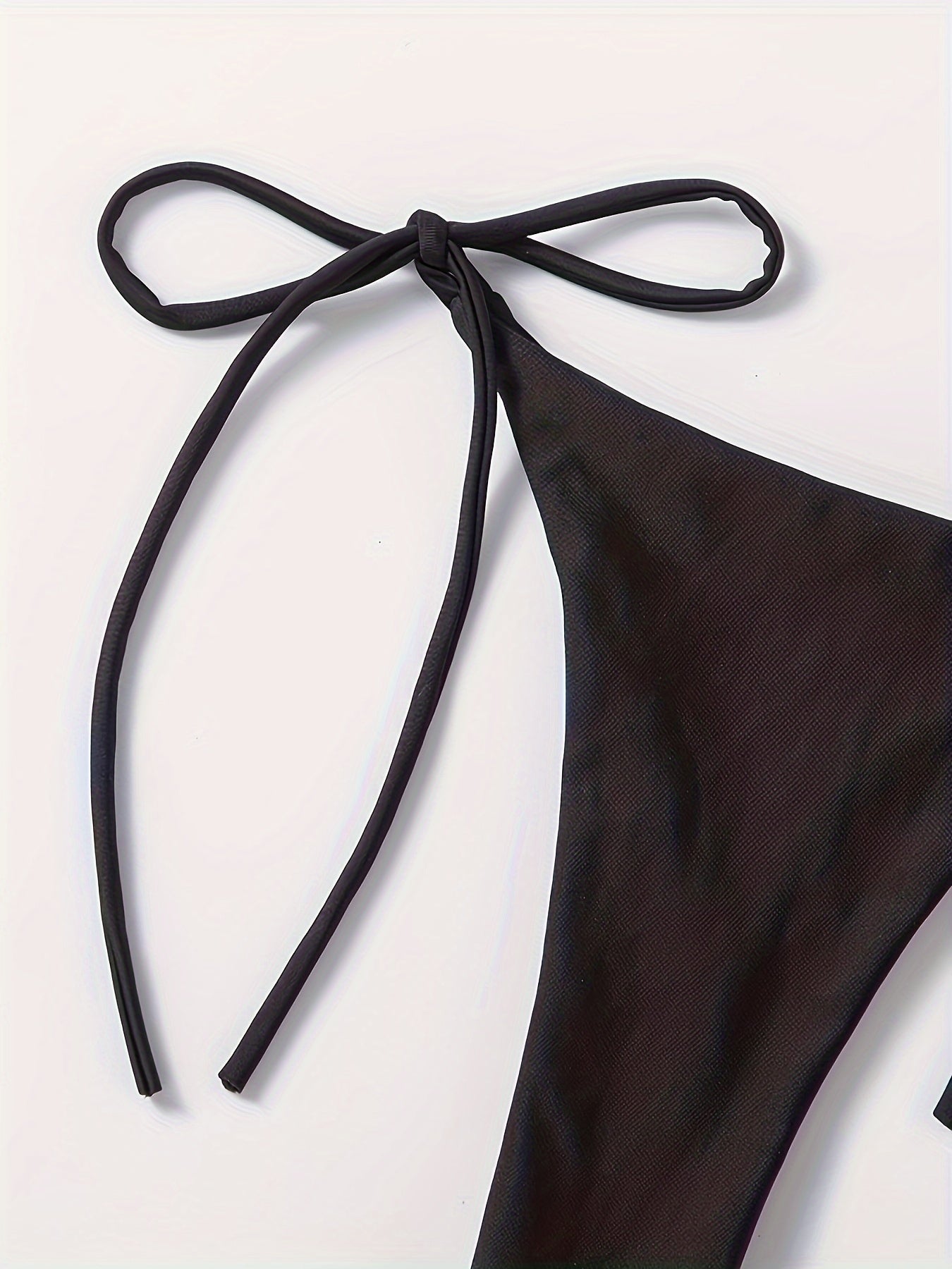 Women's 2 Piece Set Bikini, Halter Bra, V String Bottoms, Women's Swimwear & Clothing