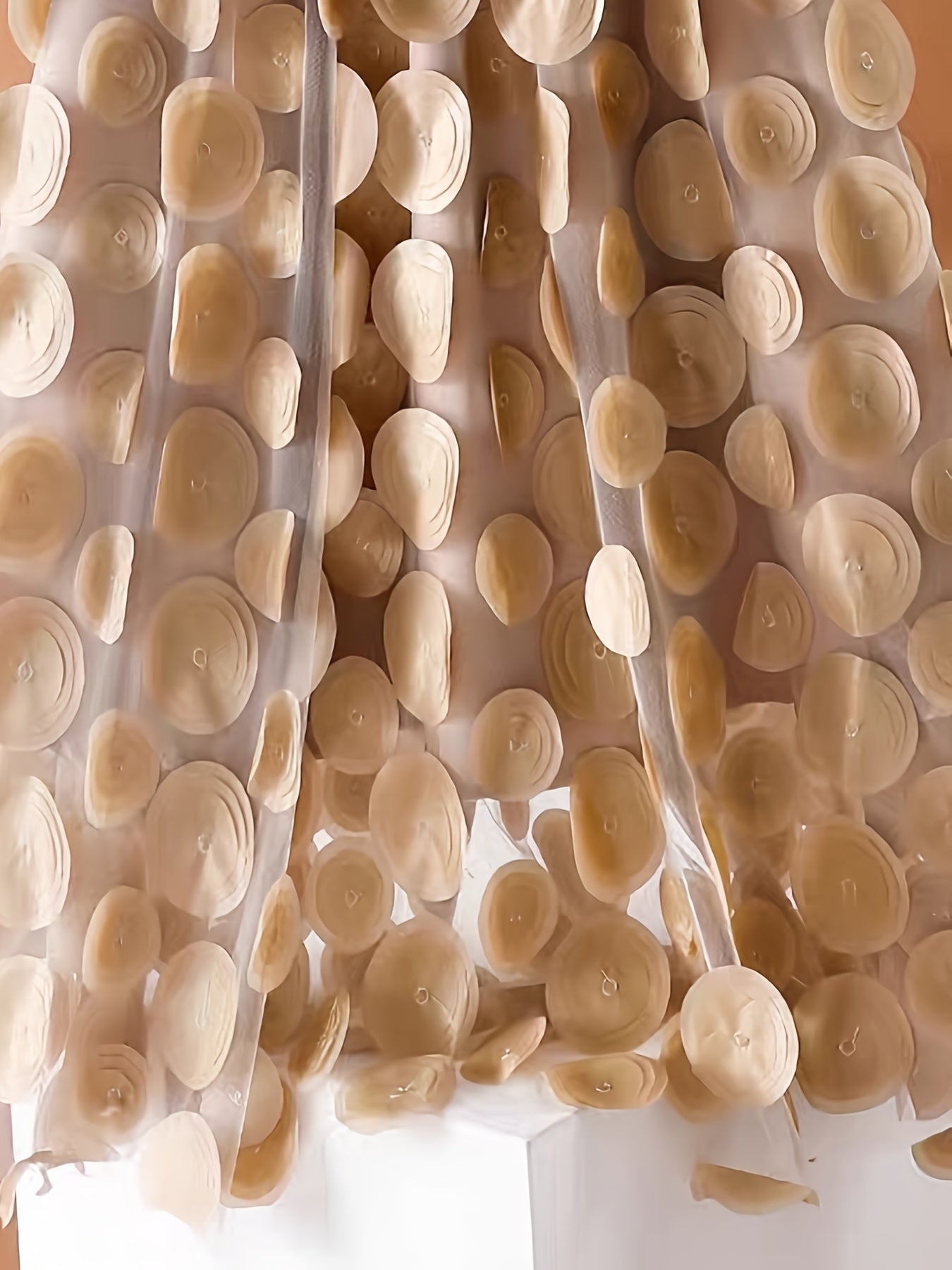 Applique High Waist Skirts, Elegant Maxi Skirts For Spring & Summer, Women's Clothing