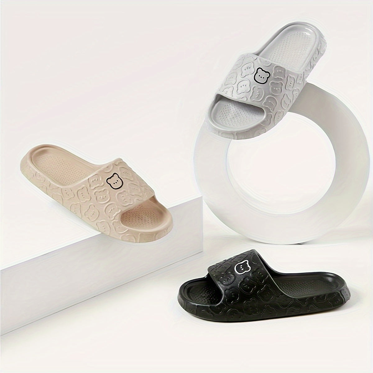 Ultra Comfy Unisex Slippers - Soft Breathable EVA Soles, Non Slip Grip, Open Toe Design for Indoor Outdoor Activities, Perfect for Men and Women - Casual Comfortable Shoes for Relaxation, Travel, and Daily Use