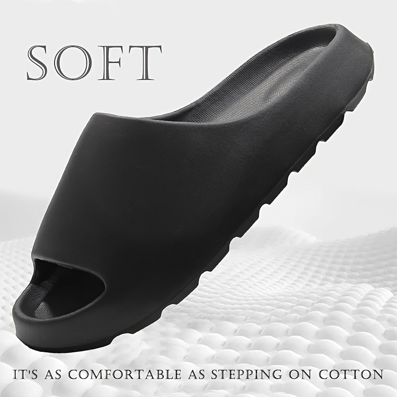 Japanese and Korean Fashion EVA Slippers, Yeezy Couple Style for Men and Women, Soft and Comfortable Elasticity, Stylish Sports Outdoor Indoor Slippers