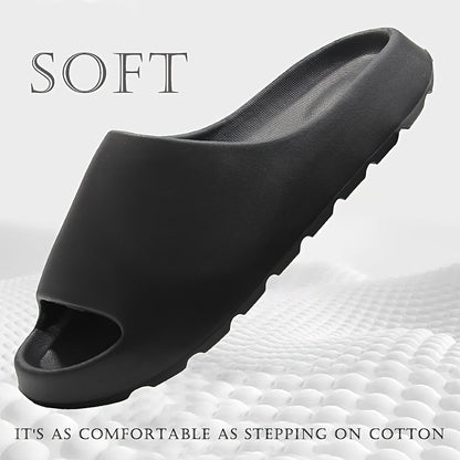 Japanese and Korean Fashion EVA Slippers, Yeezy Couple Style for Men and Women, Soft and Comfortable Elasticity, Stylish Sports Outdoor Indoor Slippers