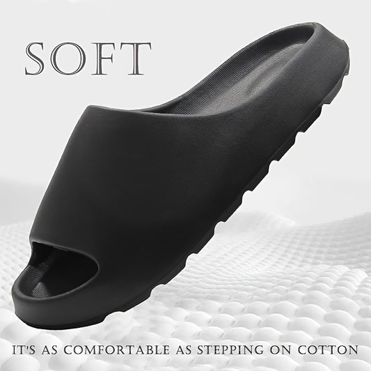 Japanese and Korean Fashion EVA Slippers, Yeezy Couple Style for Men and Women, Soft and Comfortable Elasticity, Stylish Sports Outdoor Indoor Slippers