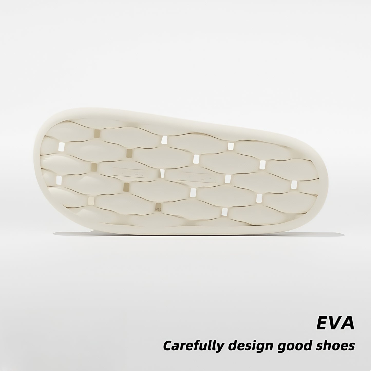 MILANO EVA Slippers - Lightweight, Quick-Dry, Comfortable Home & Bathroom Shoes with Textured Sole, Hollow-Out Design, Black & White Italian Flag Pattern, Perfect for Men and Women, Bathroom Slippers | Stylish Slippers | EVA