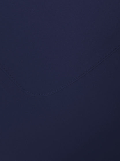 Stylish Blue Open Front Blazer for Women - Slim Fit, Long Sleeve, Casual Office & Work Jacket with Pockets, Lightweight Polyester, Machine Washable, Spring/Summer/Fall Wear, Casual Office Wear | Slim Fit Jacket | Glossy Finis