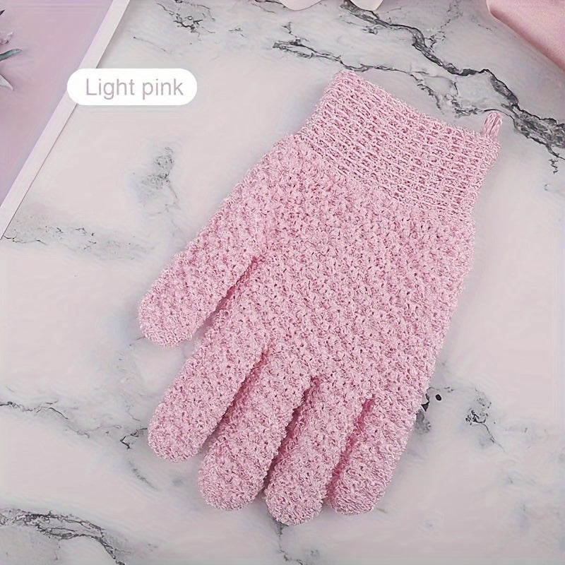 Exfoliating Shower Gloves for Deep Cleansing & Massage - Body Scrubber, Removes Dead Skin & Dryness