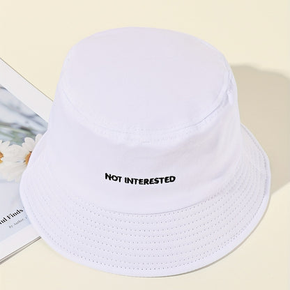 Embroidered Beach Bucket Hat