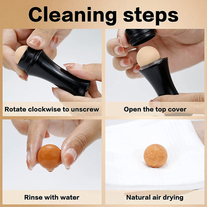 1pcs Face Oil Absorbing Roller Skin Care Tool Volcanic Stone Oil Absorber Washable Facial Oil Removing Care Skin Makeup Tool
