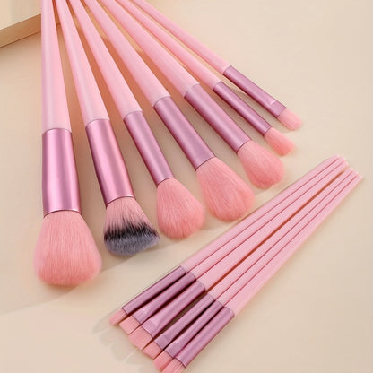 13pcs Makeup Brushes Soft Fluffy Professional Foundation Blush Powder Eyeshadow Kabuki Blending Makeup Brush Beauty Tools Valentine's Day Birthday Gift for Girlfriend