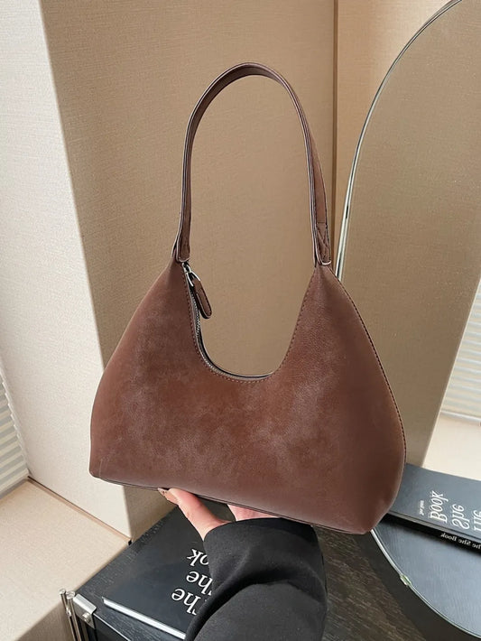 Shoulder Bag with Zip