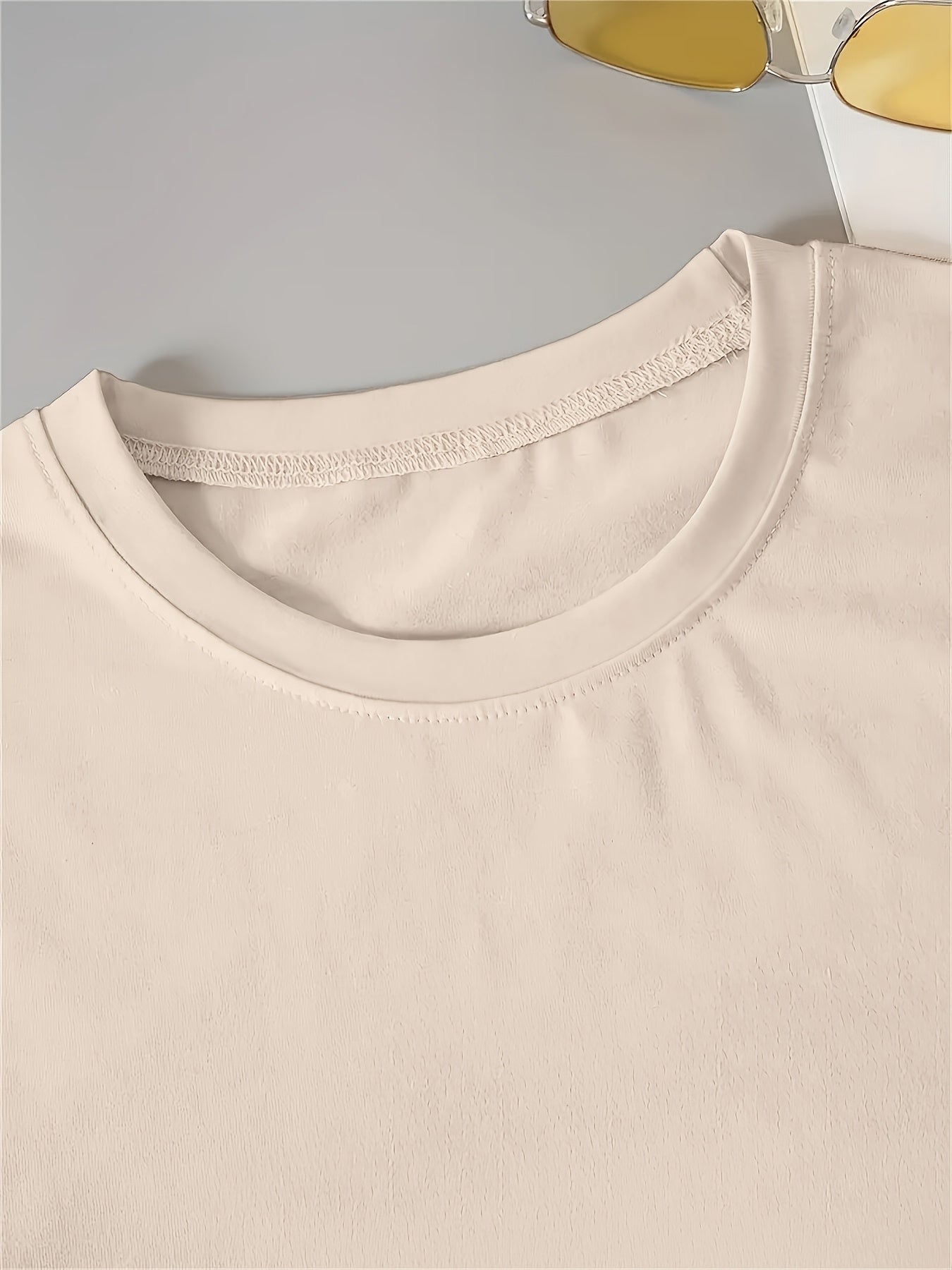 Ladies' New Spring And Summer Casual T-Shirt Dress Featuring The Words 'PARIS' And 'FRANCE' Along with a Print of The French Flag. This Short-Sleeved Dress Is Perfect for Casual Outings, Sleepwear, Loungewear, And Makes a Gre