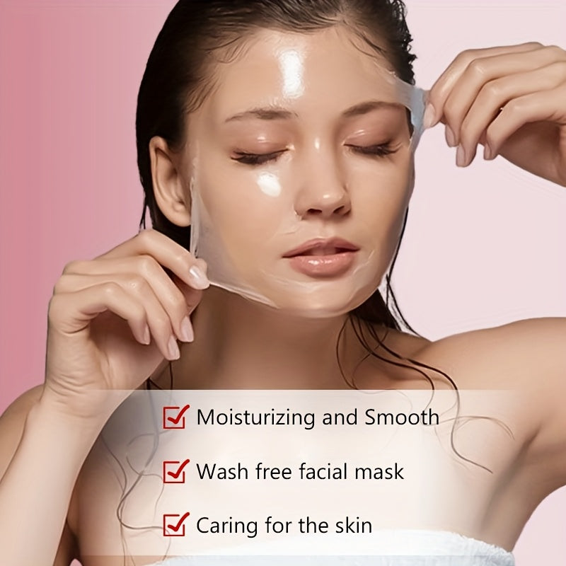 50gbiotin collagen day and night mask, moisturizing, keep the Light Beige hydrated and full, firming the Light Beige, brightening the Light Beige, smoothing the Light Beige, making the Light Beige look younger, suitable for d