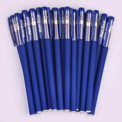 10-Piece Gel Pen Set: Perfect For Students, Exams, Office & School - Red, Black, Water & Carbon Pens!