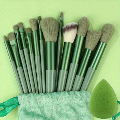 13PCS Soft Fluffy Makeup Brushes Set For Cosmetics Foundation Blush Powder Eyeshadow Kabuki Blending Makeup Brush Beauty Tool