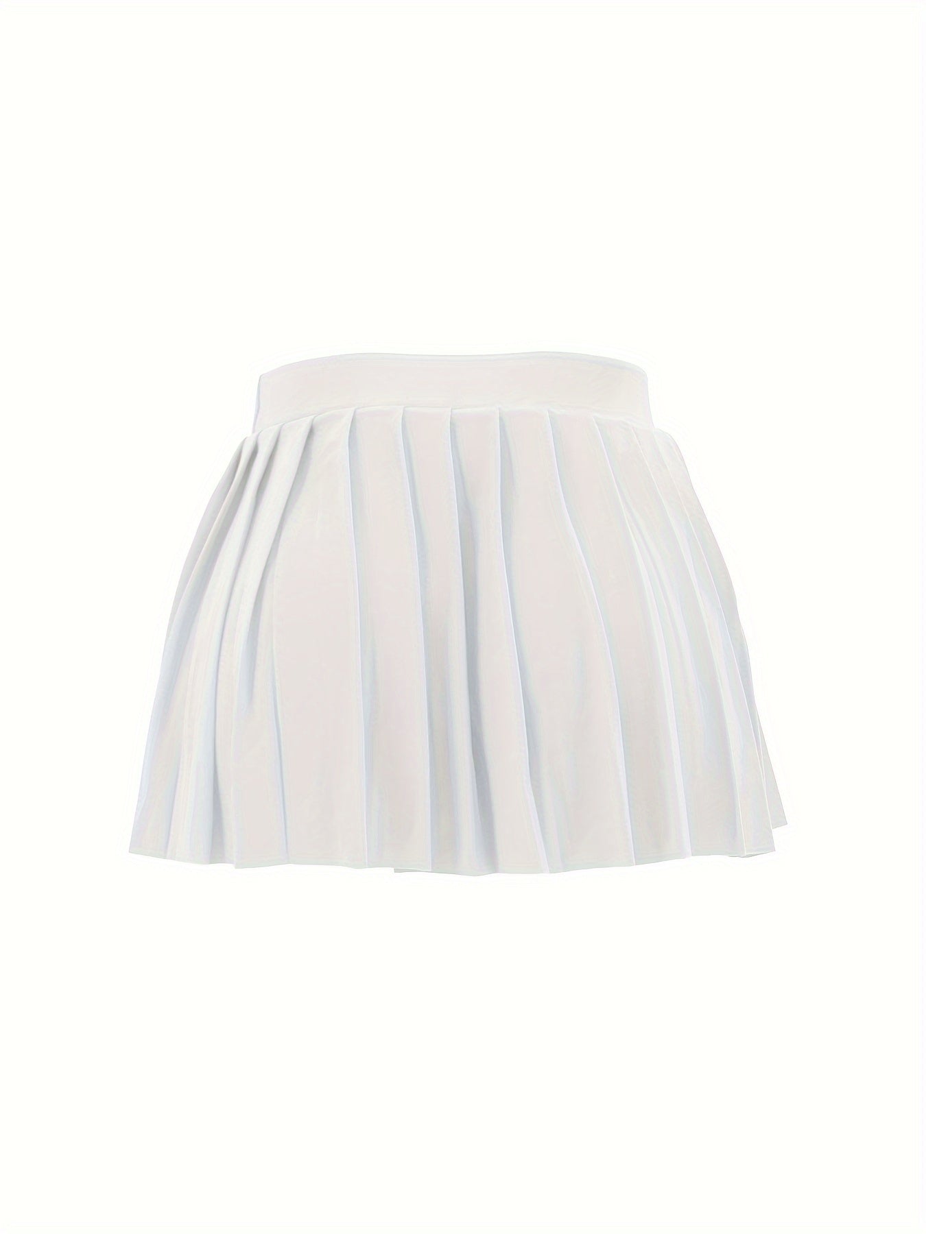 [Bright Pink Skirt] Sexy Summer Bright Pink High-Waisted Pleated Mini Skirt | Stretchy & Machine Washable | Perfect for Casual or Party Outfits for Women