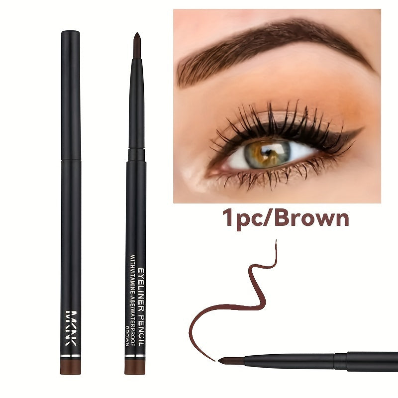 Long-lasting waterproof high-pigment eye pencil for women, a fashionable makeup tool.