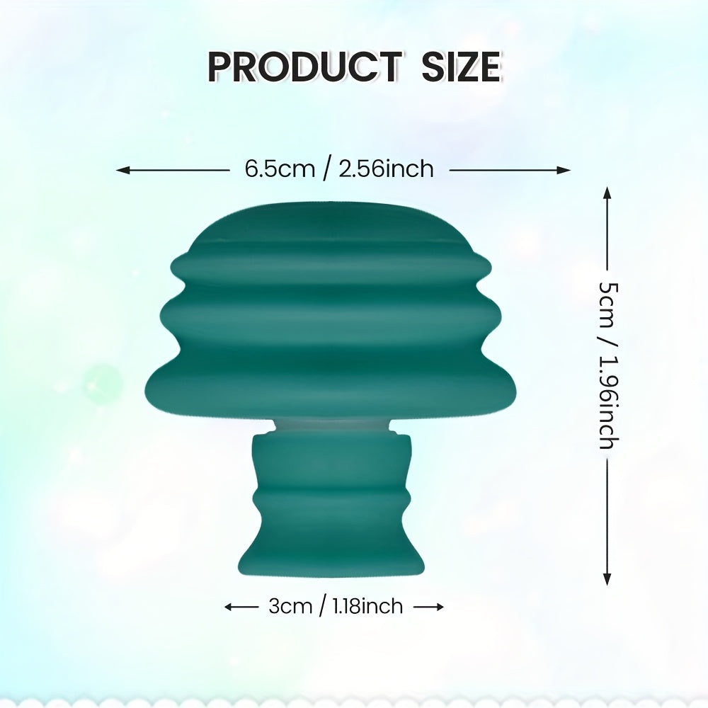 Portable Green Jaw Face Neck Toning Exerciser for Women - Lift, Firm, and Tone Your Skin with V-Shaped Double face Exerciser - Cute and Convenient Mouth Exercise Tool