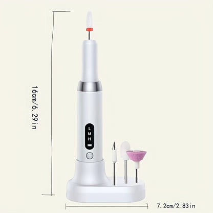Professional Electric Nail Drill Polishing Machine Dead Skin Removal Art Sanding File Pen Nails Polisher Grinder Manicure Tools